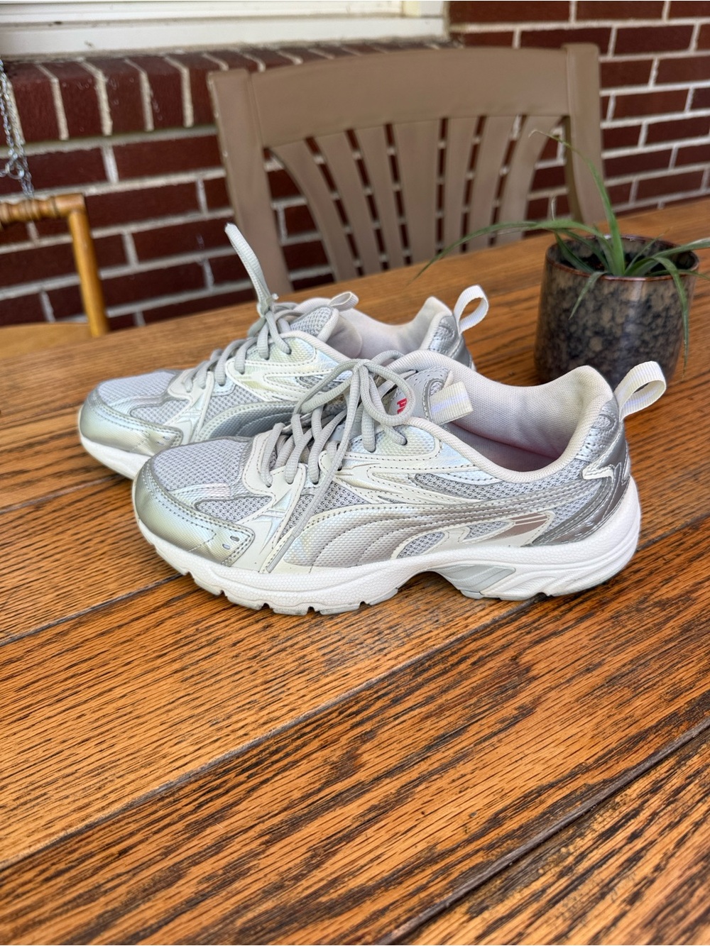 MILENIO TECH COOL LIGHT GRAY-VAPOR GRAY-PUMA SILVER Athletic Sneakers